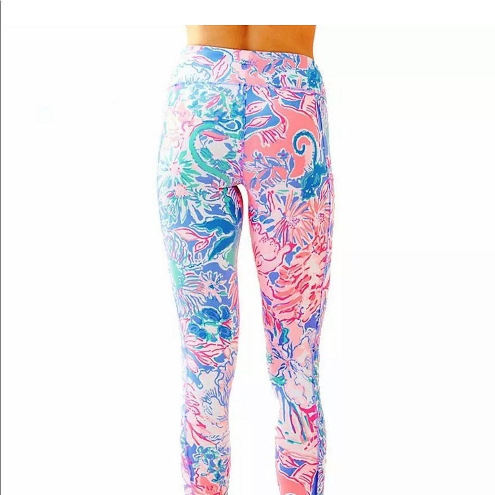 NWT Lilly Pulitzer Viva La Lilly Leggings XL